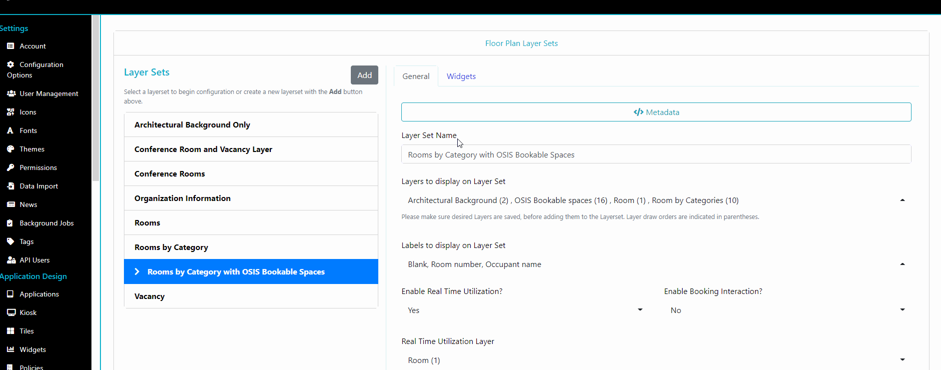 Add Floor Information Widget