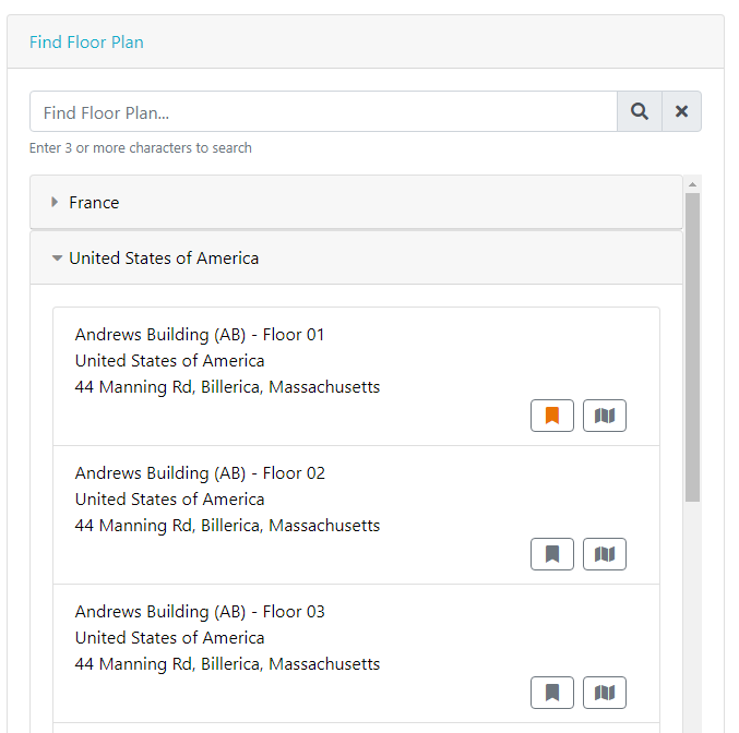 Find Floor plan