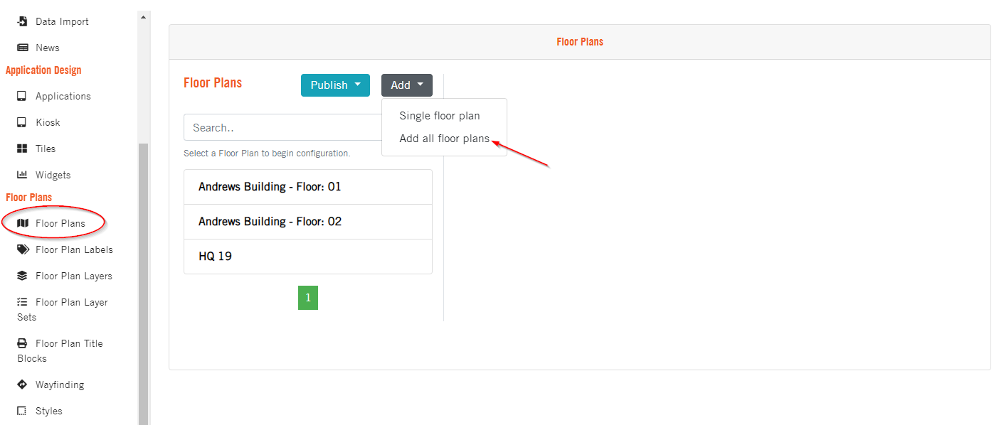 Bulk Create Floor Plans