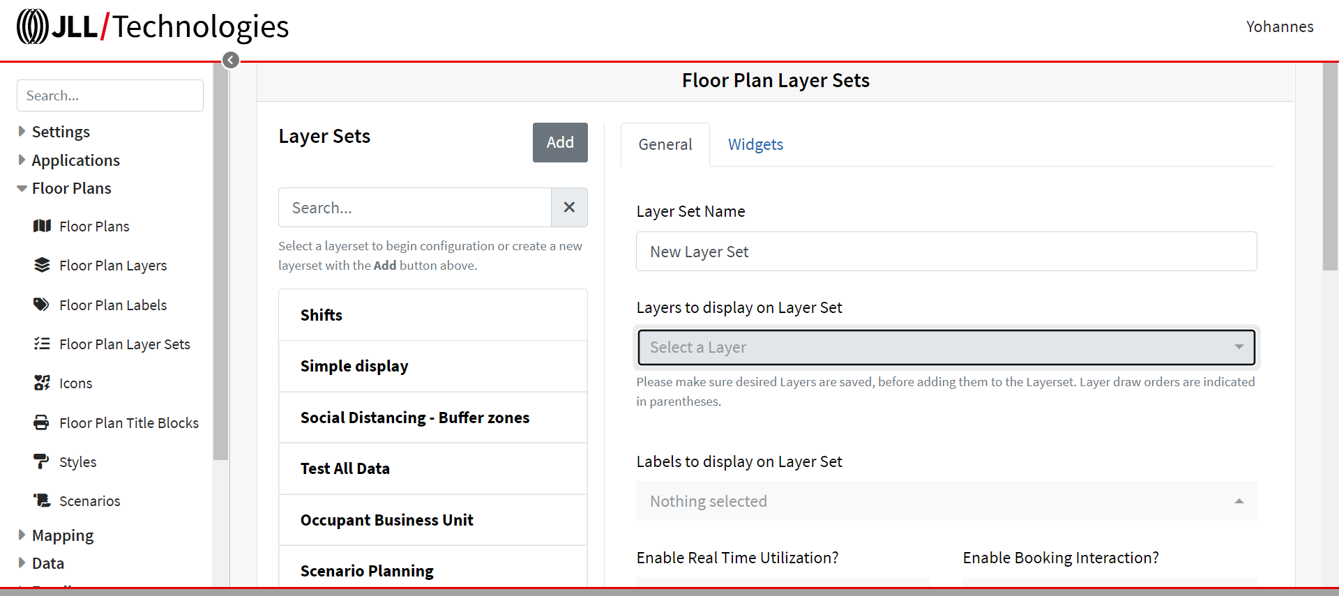 Create New Layerset