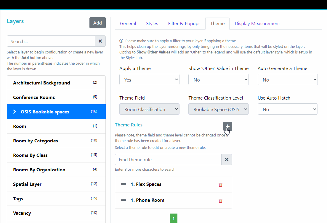 Adding Theme Rules