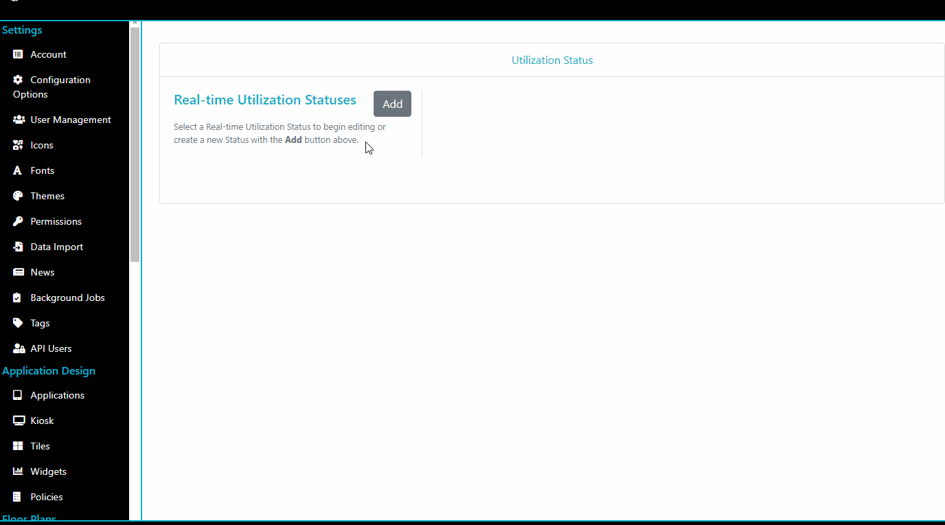 Creating Real Time Utilization Status