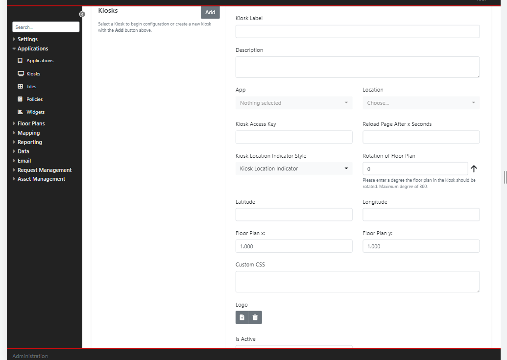 OSIS create Kiosk