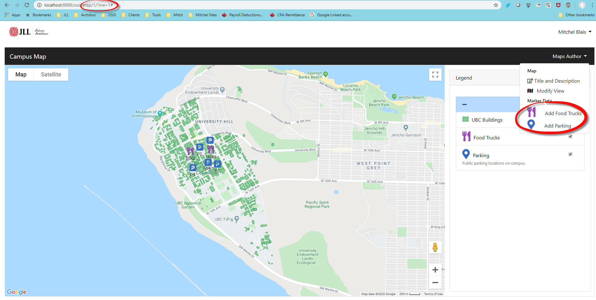 Create New Map Layers Form